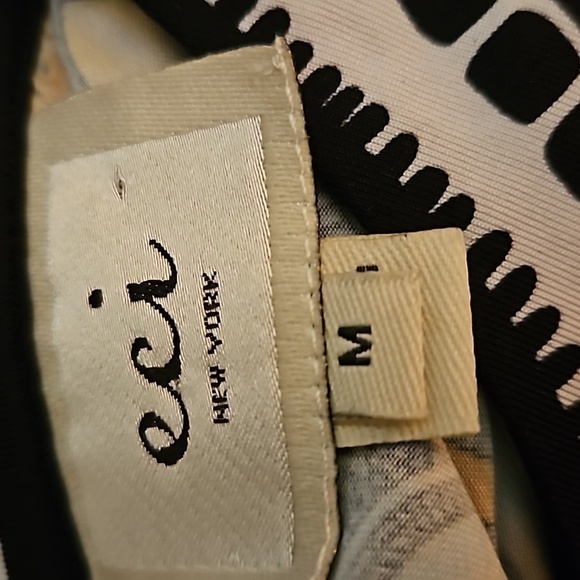 ECI Y2k Mesh Sleeve Psychedelic Mandala Goth Short Sleeve Blouse - Picture 8 of 10